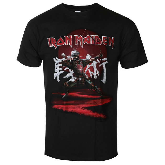 Maglietta da uomo Iron Maiden - Eddie Archer Kanji BL - ROCK OFF