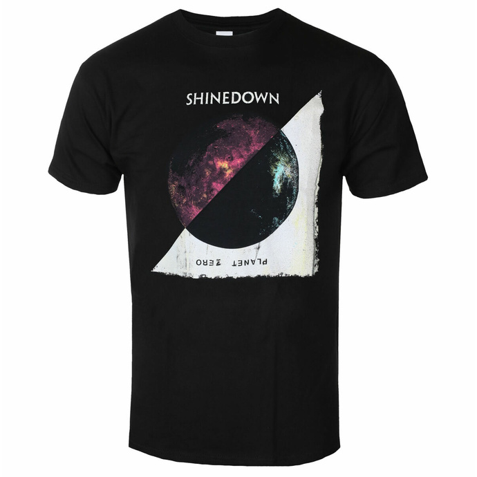 Maglietta da uomo Shinedown - Planet Zero - Nero - ROCK OFF