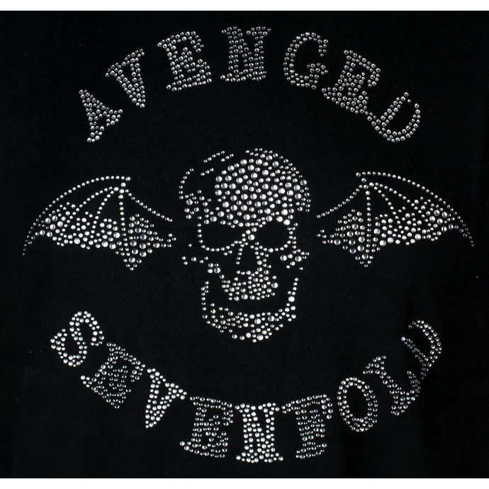 Maglietta da uomo Avenged Sevenfold - Deathbat Diamante - NERO - ROCK OFF