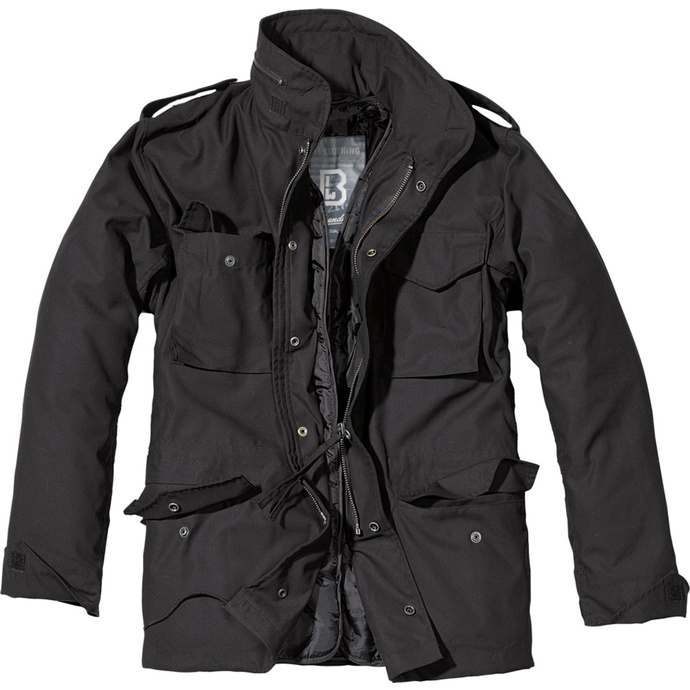 giacca uomo invernale BRANDIT - M65 Standard - Nero