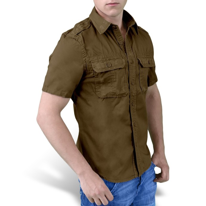 camicia SURPLUS - 1/2 Vintage Shirt - BROWN