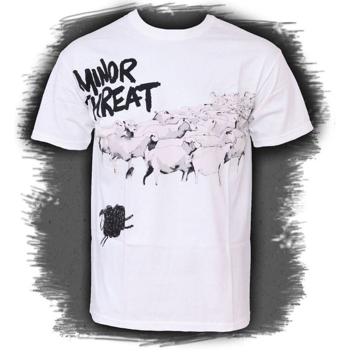t-shirt uomo Minor Threat - Out Of Steppa White - LIVE NATION