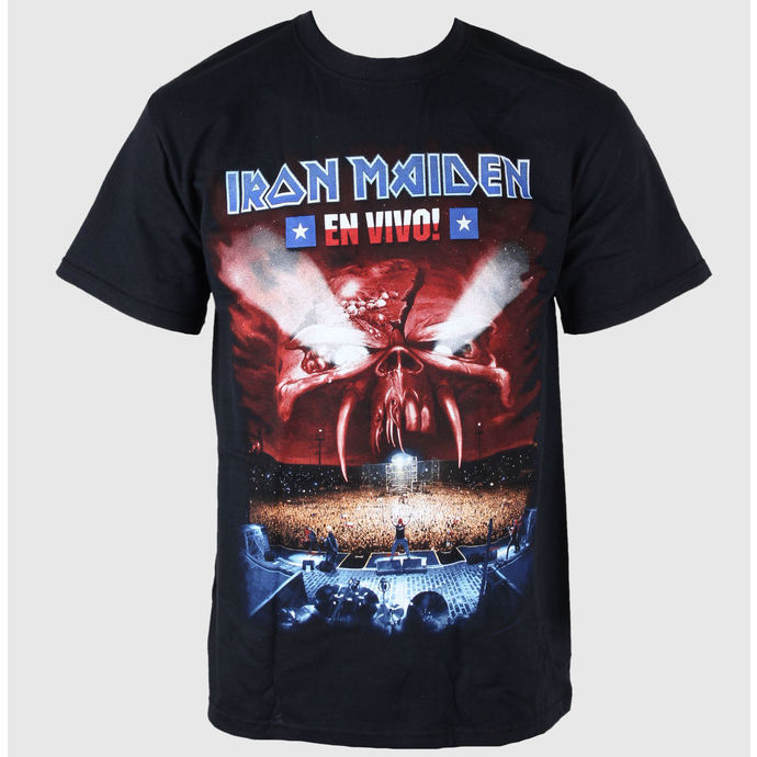 t-shirt metal uomo Iron Maiden - En Vivo - ROCK OFF