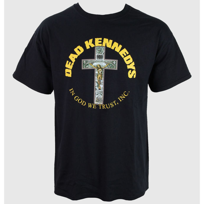 t-shirt uomo Dead Kennedys - In God We Fiducia - RAZAMATAZ