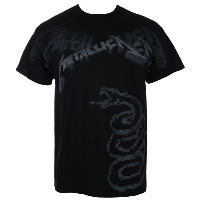 t-shirt uomo Metallica - Album nero Sbiadito