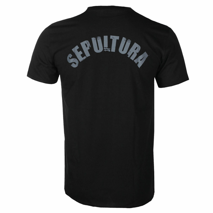 Maglietta da uomo Sepultura - WITH Logo - Nero - INDIEMERCH
