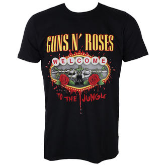 t-shirt metal uomo Guns N' Roses - Welcome To The Jungle - ROCK OFF - GNRTS28MB