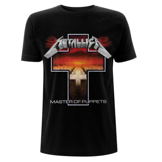maglietta da uomo Metallica - Master Di marionette Attraversare - Nero - RTMTLTSBCRO