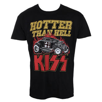 t-shirt metal uomo Kiss - Hotter Than Hell - HYBRIS - ER-1-KISS008-H69-5-BK