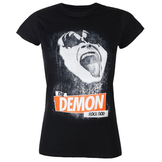 t-shirt metal donna Kiss - The Demon Rock God - ROCK OFF - KISSTS12LB