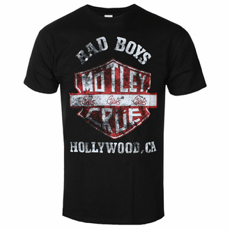 T-shirt da Uomo Mötley Crüe Bad Boys Shield - ROCK OFF, ROCK OFF, Mötley Crüe