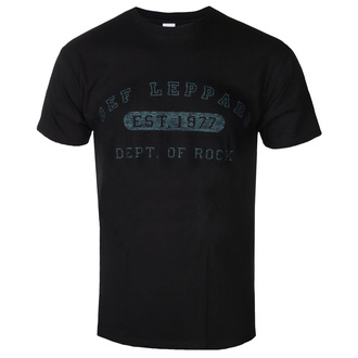 t-shirt metal uomo Def Leppard - Collegiate Logo - ROCK OFF, ROCK OFF, Def Leppard