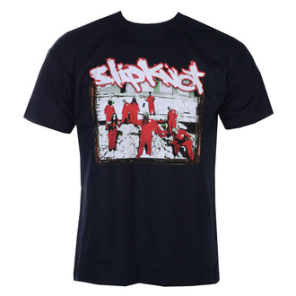 Maglietta da uomo Slipknot - 20th Year - Red Jump Suits - BLU NAVY - ROCK OFF - SKTS59MN