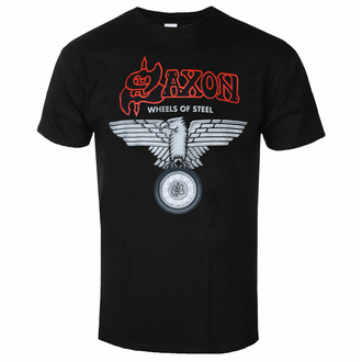 Maglietta da uomo SAXON - WHEELS OF STEEL - RAZAMATAZ, RAZAMATAZ, Saxon