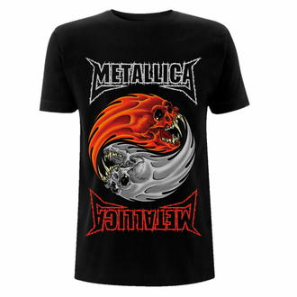 Maglietta da uomo Metallica - Yin Yang - Nero - RTMTLTSBYIN