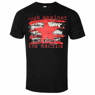 Maglietta da uomo Rage Against the Machine - Newspaper Star - Nero, NNM, Rage against the machine