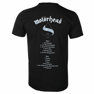 Maglietta da uomo Motörhead - Ace Of Spades - Tracklist BL - ROCK OFF, ROCK OFF, Motörhead