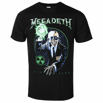 Maglietta da uomo Megadeth - Vic Target RIP Anniversary Uni BL - ROCK OFF - MEGATS14MB