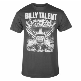 Maglietta da uomo Billy Talent - Crisis of Faith Cover Distress - carbone - DRM13848300