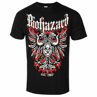 Maglietta da uomo Biohazard - Crest - ROCK OFF, ROCK OFF, Biohazard