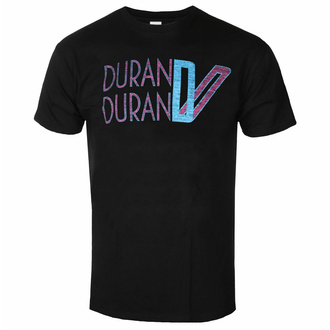 Maglietta da uomo Duran Duran - Double D Logo - ROCK OFF, ROCK OFF, Duran Duran
