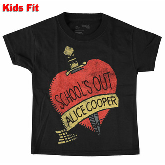 Maglietta per bambini Alice Cooper - School's Out Kids - NERO - ROCK OFF, ROCK OFF, Alice Cooper