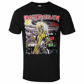 Maglietta da uomo Iron Maiden - Killers V2 Album - NERO - ROCK OFF - IMTEE126MB