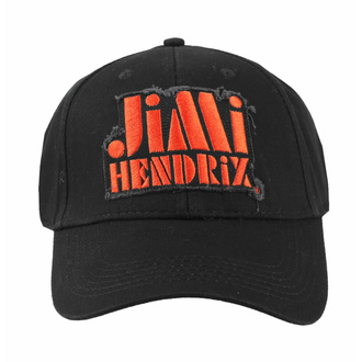 Cappello Jimi Hendrix - Orange Stencil Logo - NERO - ROCK OFF, ROCK OFF, Jimi Hendrix