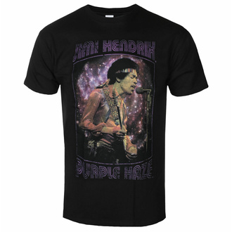 Maglietta da uomo Jimi Hendrix - Purple Haze Frame - NERO - ROCK OFF, ROCK OFF, Jimi Hendrix