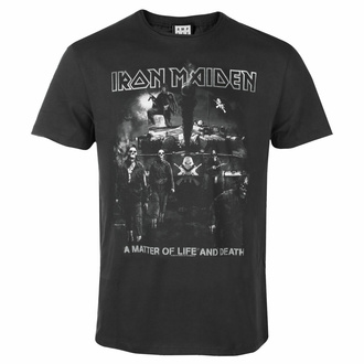 Maglietta da uomo IRON MAIDEN - MATTER OF LIFE STEED DEATH - carbone - AMPLIFIED, AMPLIFIED, Iron Maiden