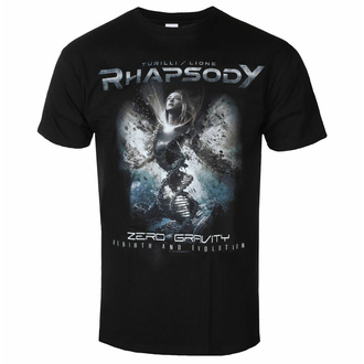 Maglietta da uomo RHAPSODY - TURILLI / LIONE - Zero Gravity - Nero - NUCLEAR BLAST, NUCLEAR BLAST, Rhapsody