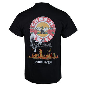 t-shirt da uomo PRIMITIVE x GUNS N' ROSES - Next Door - nero - pipfa2301-blk