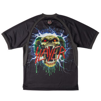t-shirt uomo SLAYER - MAGLIA DA CALCIO - NERO - DC, DC, Slayer