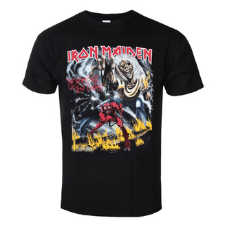 t-shirt metal Iron Maiden - The Number of the Beast - ROCK OFF - IMTEE05MB