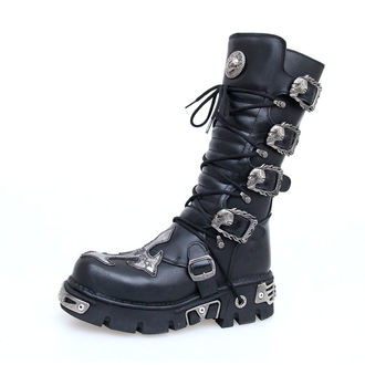 Scarpe New rock - Cross Boots (403-S1) Nero