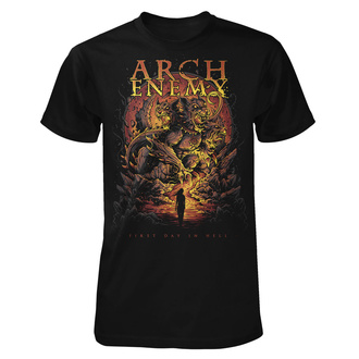 Maglietta metal da uomo Arch Enemy - First Day In Hell - ART WORX, ART WORX, Arch Enemy