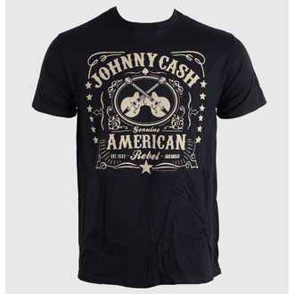 maglietta da uomo Johnny Cash - ribelle americano - Blk - BRAVADO EU, BRAVADO EU, Johnny Cash