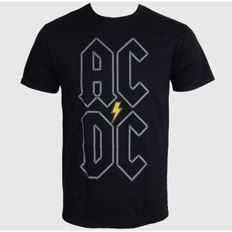 t-shirt metal uomo AC-DC - Stack Logo - LIVE NATION, LIVE NATION, AC-DC