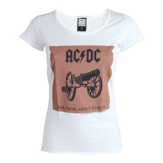 t-shirt metal donna AC-DC - About To Rock - AMPLIFIED, AMPLIFIED, AC-DC