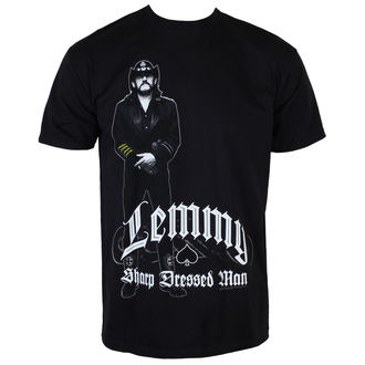 t-shirt metal uomo Motörhead - Lemmy Sharp Dressed - ROCK OFF - LEMTS02MB