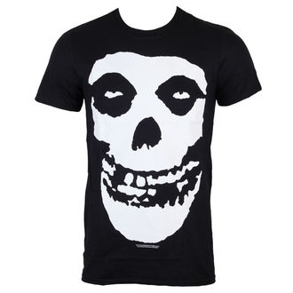 t-shirt uomo The Misfits - Classic Advisory Skull - ROCK OFF - MISTS01MB