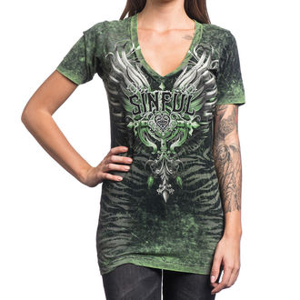 t-shirt hardcore donna - Sinful Undying - AFFLICTION, AFFLICTION