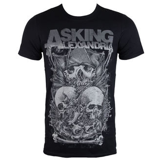 t-shirt da uomo Asking Alexandria Skull Stack ROCK OFF ASKTS15MB, ROCK OFF, Asking Alexandria