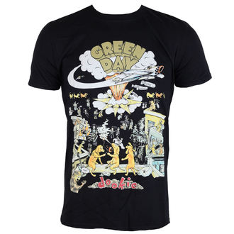 t-shirt metal uomo Green Day - Black - ROCK OFF - GDTTRTW01MB