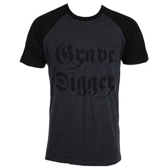 t-shirt metal uomo Grave Digger - Charcoal/Black - NNM, NNM, Grave Digger