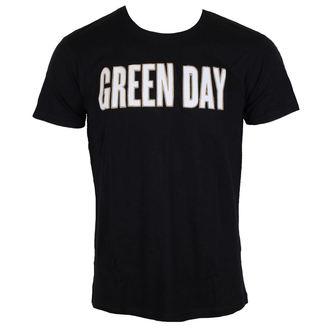 t-shirt metal uomo Green Day - Logo & Grenade Applique Slub - ROCK OFF, ROCK OFF, Green Day
