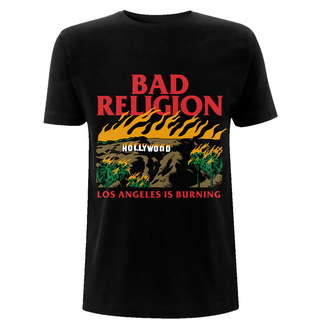 Maglietta da uomo Bad Religion - Burning Black, NNM, Bad Religion