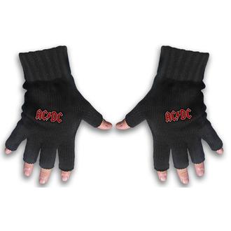 guanti senza dita AC/DC - Logo - RAZAMATAZ