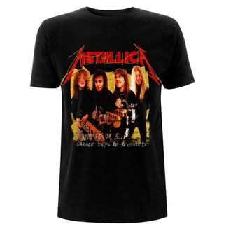 maglietta da uomo Metallica - Box auto Foto - Giallo Nero - RTMTLTSBGAR