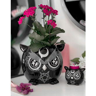 Decorazione (vaso da fiori) KILLSTAR - Owl - Nero, KILLSTAR